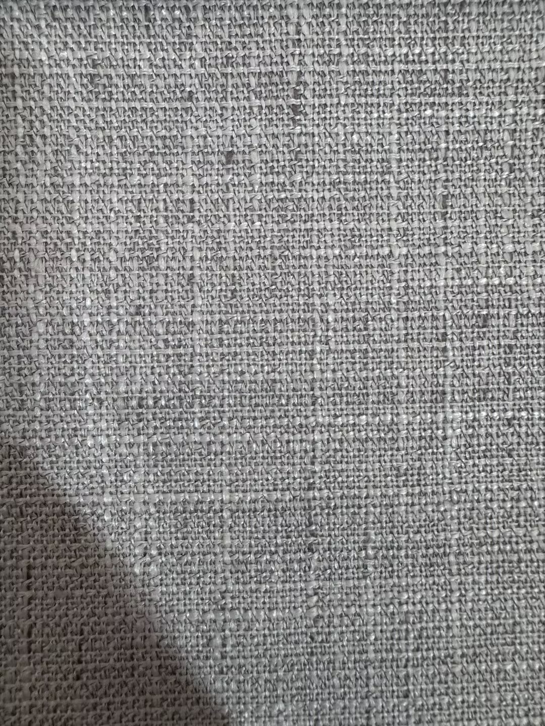 Notte I-Silver sheer fabric